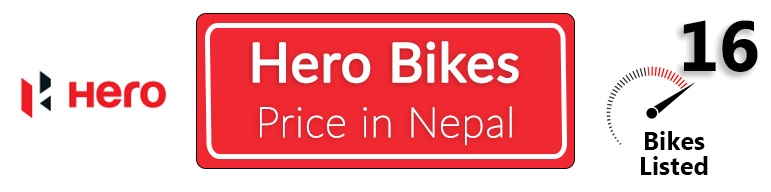 hero bikes price in nepal small banner