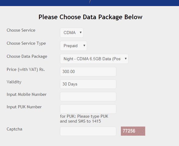 Now Buy NTC Data Package Offers Online
