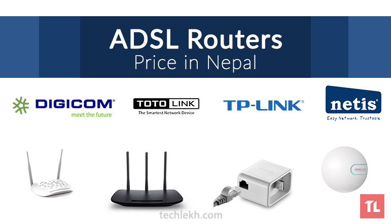 ADSL router price in nepal
