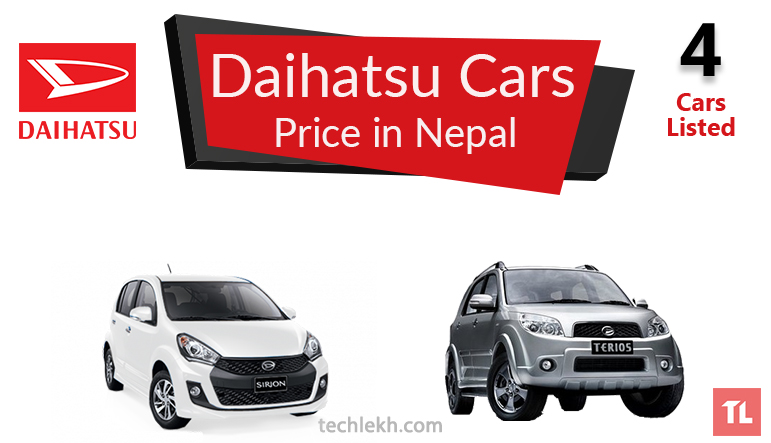 daihatsu car price in nepal