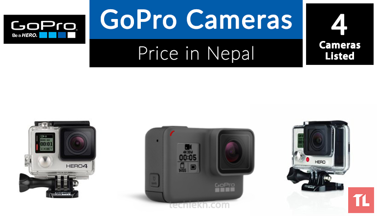 GoPro Camera Price in Nepal | 2017