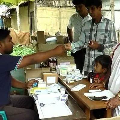 Free Mobile Health Camp in Flood Affected Areas