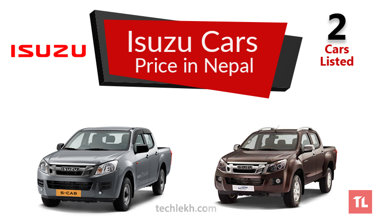 Isuzu Car Price List in Nepal | 2017