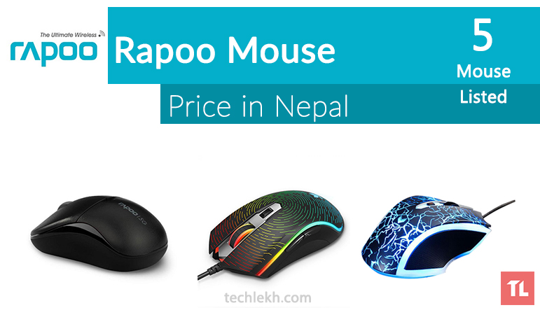 Rapoo Mouse Price List in Nepal | 2017