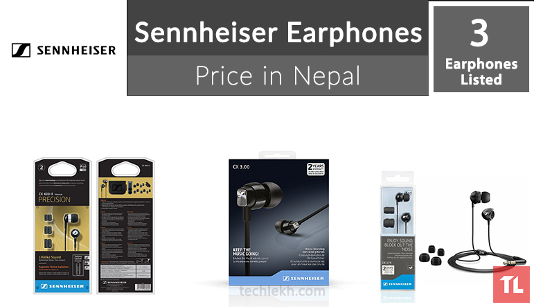 Sennheiser Earphones Price List in Nepal | 2017