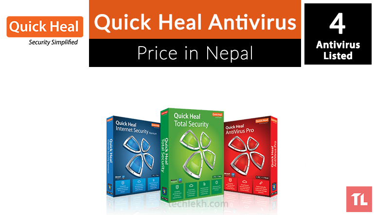 Quick Heal Antivirus Price List in Nepal | 2017