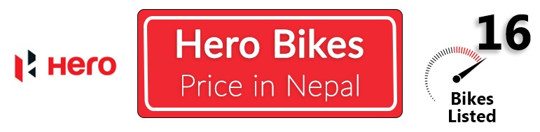 Hero Bikes Price in Nepal
