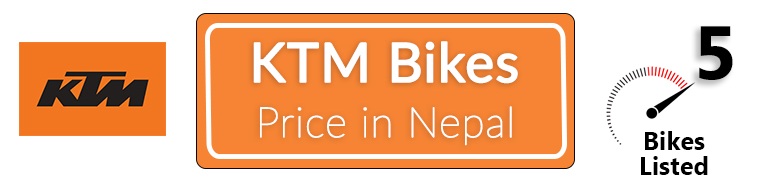 KTM Bikes Price in Nepal