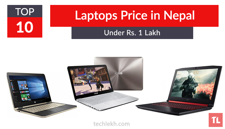 top best laptop under 1 lakh in nepal