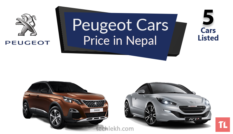 peugot car price in nepal
