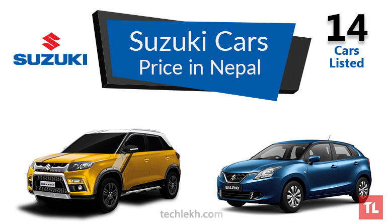 suzuki car price in nepal
