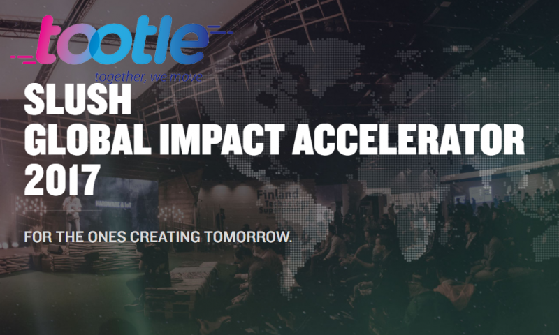 Tootle Makes it to Slush Global Impact Accelerator in Helsinki, Finland