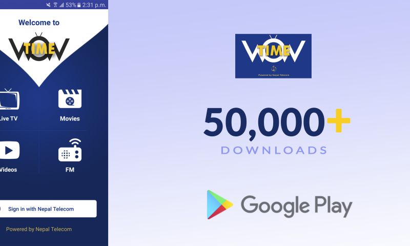 WOW TIME App Crosses 50,000 Downloads in Just 2 Weeks!