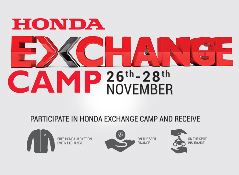 honda exchange camp