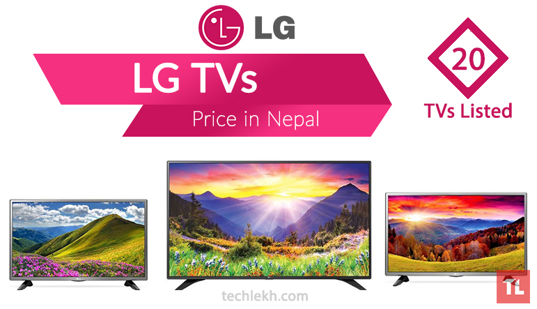 lg tv price in nepal