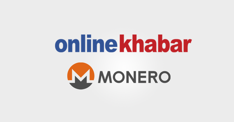 “Monero Coins Mined without our Consent”, says OnlineKhabar