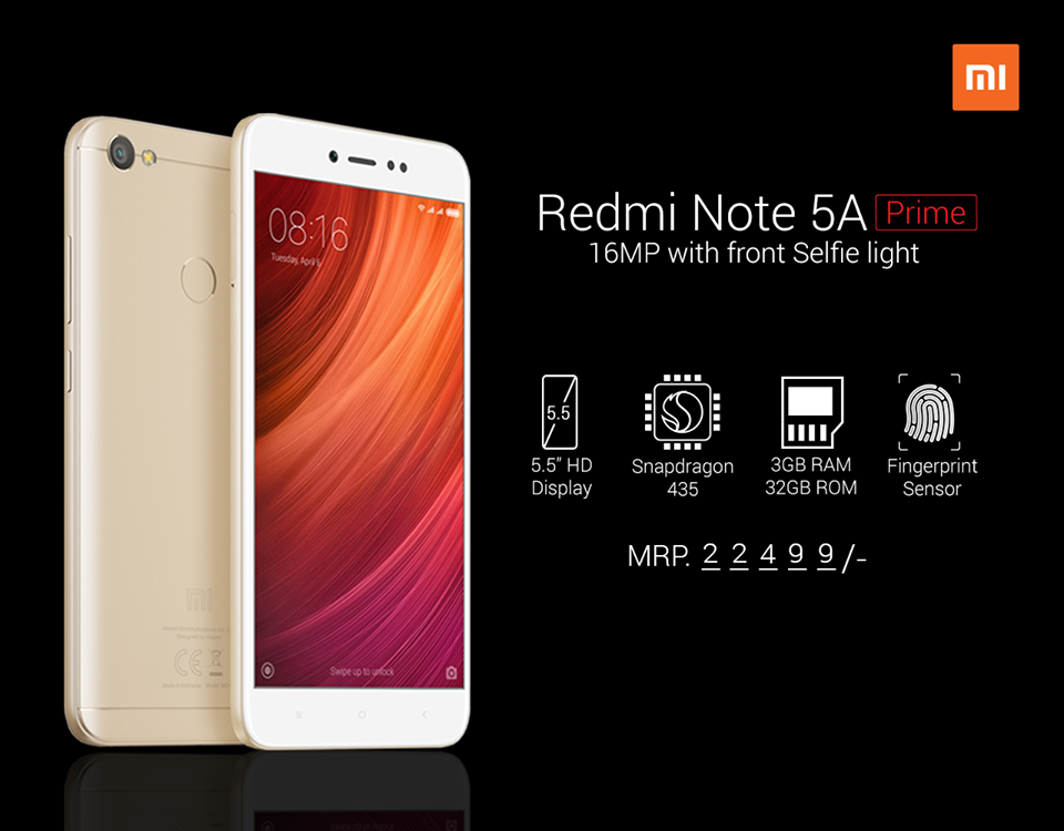 Hp Xiaomi Redmi 5a Prime Ram 3gb - Data Hp Terbaru