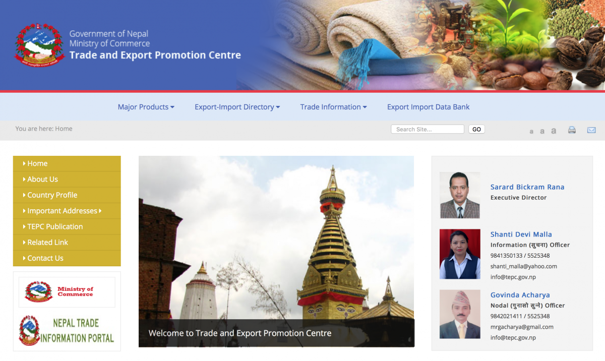 Trade and Export Promotion Center