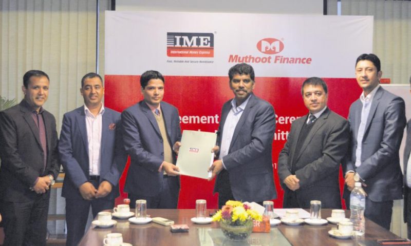 IME and Muthoot Sign Deal for Indo-Nepal Remittance