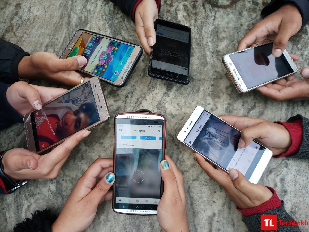 nepali youth cellphone addiction