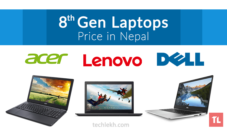 8th Generation Laptops Price in Nepal 