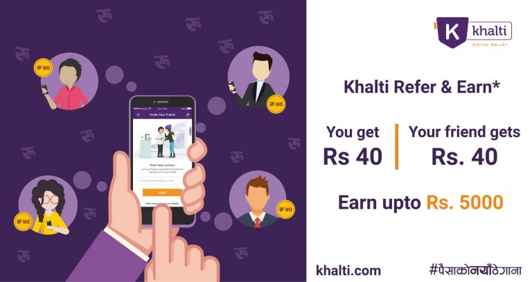 Khalti brings ‘Refer and Earn’ and ‘Khalti Points’ Offers