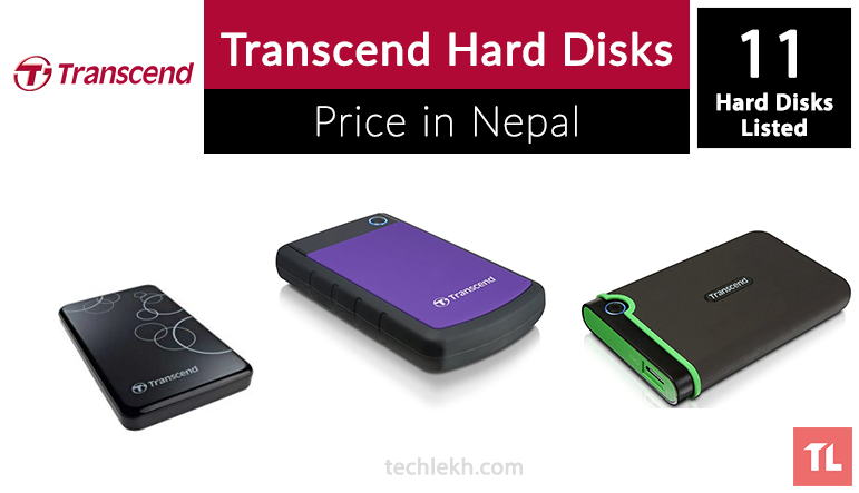 Transcend Hard Disks Price in Nepal | 2018