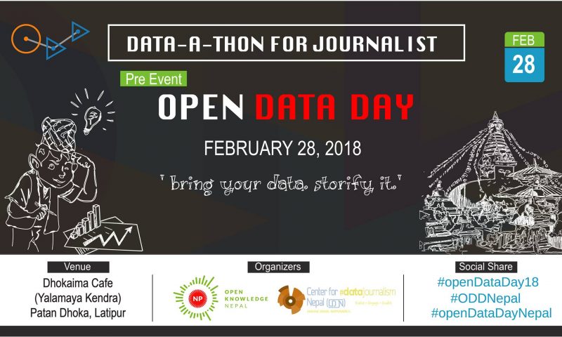 Open Data Day 2018: Data-a-thon for Journalist