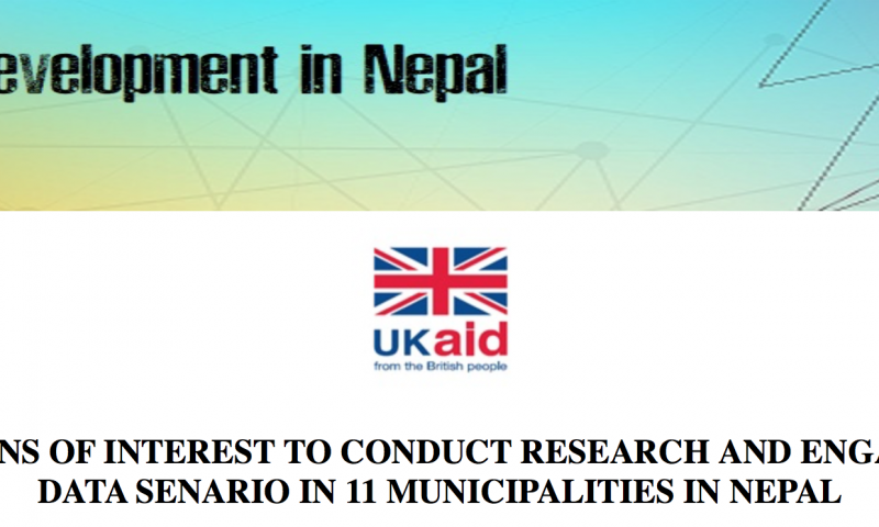 Data for development in Nepal