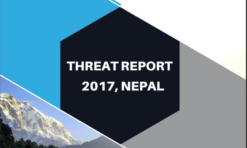 Threat Report 2017: Current State and Vulnerability of Cyber Security of Nepal