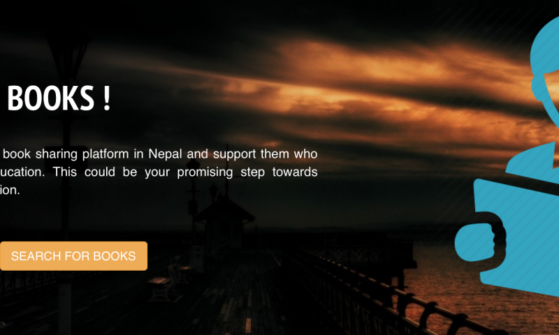 Code for Nepal Comes Up With MeroBook – a Webapp for Book Donation