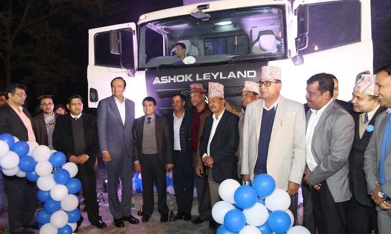 Ashok Leyland Launches ‘Captain’ Range of Trucks in Nepal