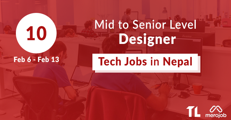 mid to senior level designer jobs in nepal
