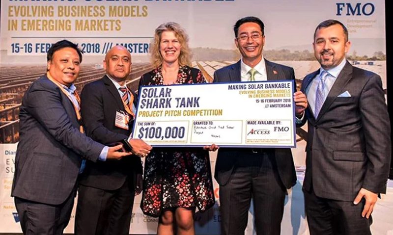 nepali solar company wins amsterdam competition