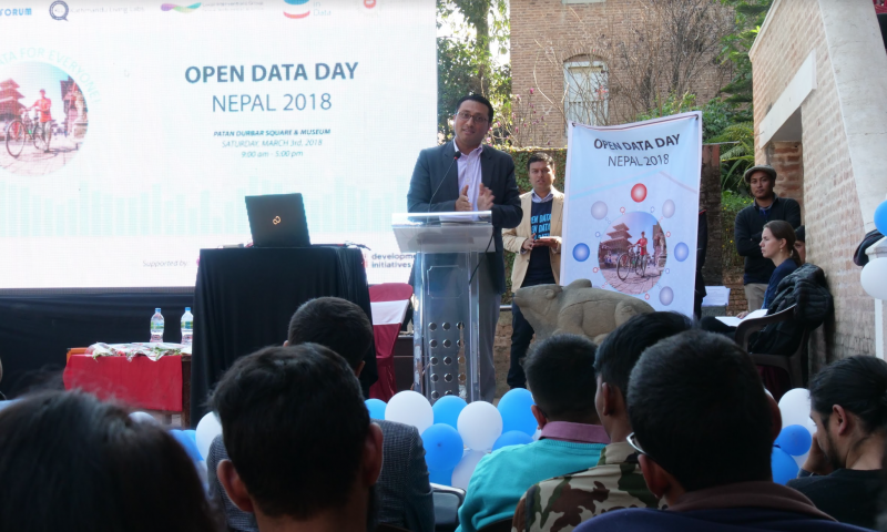 Making Data Open for Everyone: Open Data Day 2018 Celebrated at Patan Durbar Square