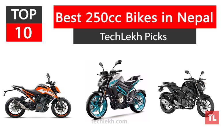 Top 10 Best 250cc Bikes in Nepal