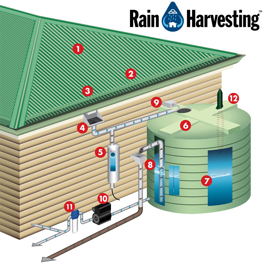 Rainwater Harvesting System Implemented At Tribhuvan University 