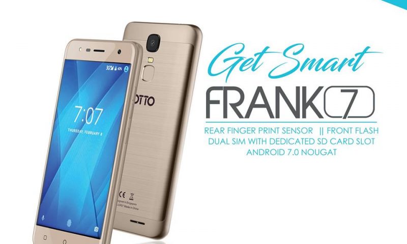 Budget Smartphone OTTO Frank 7 With Fingerprint Sensor Launched in Nepal