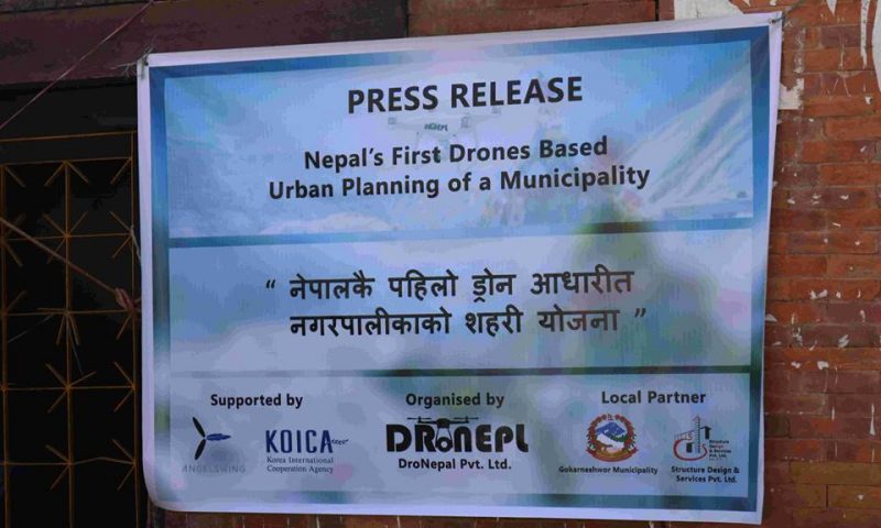 Gokarneshwor Municipality Begins Drone Based Survey and Urban Planning