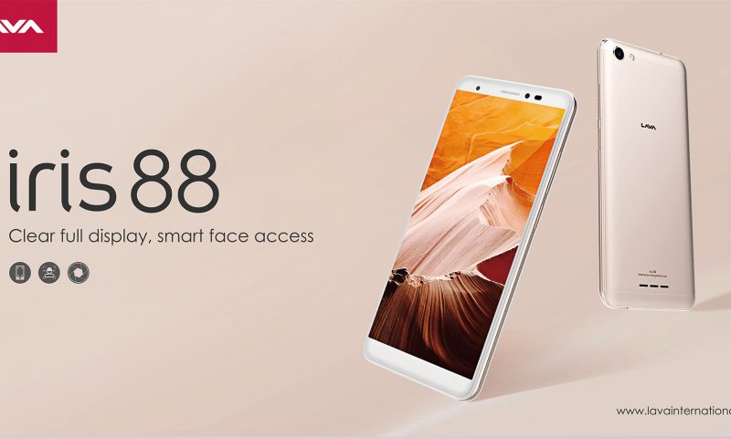 Lava Launches “Lava Iris 88” in Nepal with Full View Display and Face ID