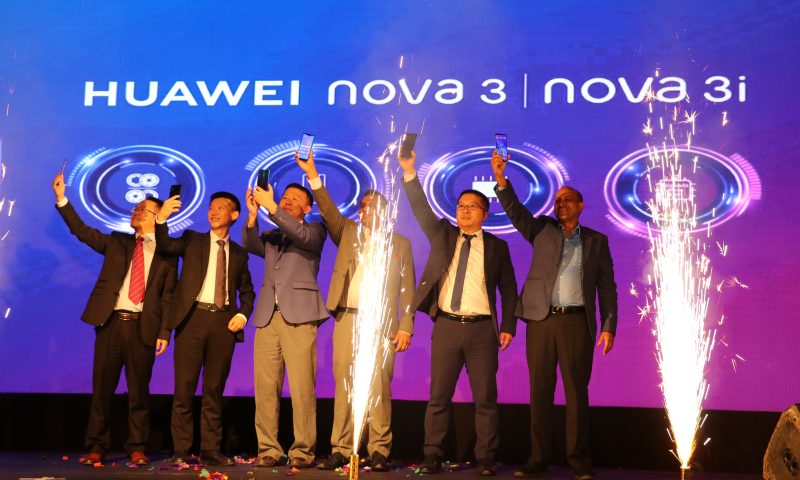 Huawei Officially Unveils AI-powered Nova 3, Nova 3i Smartphones in Nepal