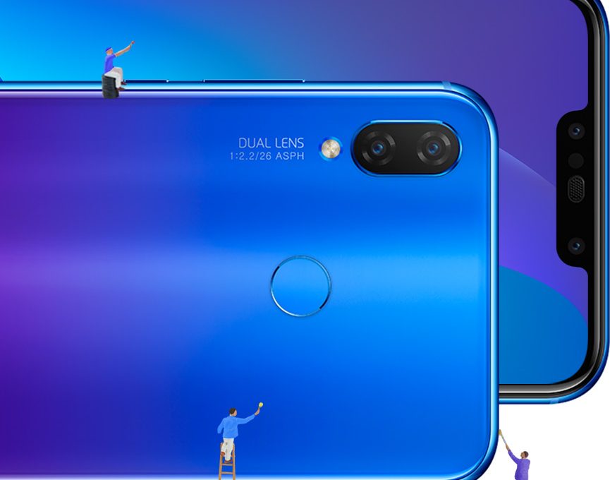 Huawei nova 3 шлейф кнопки включения