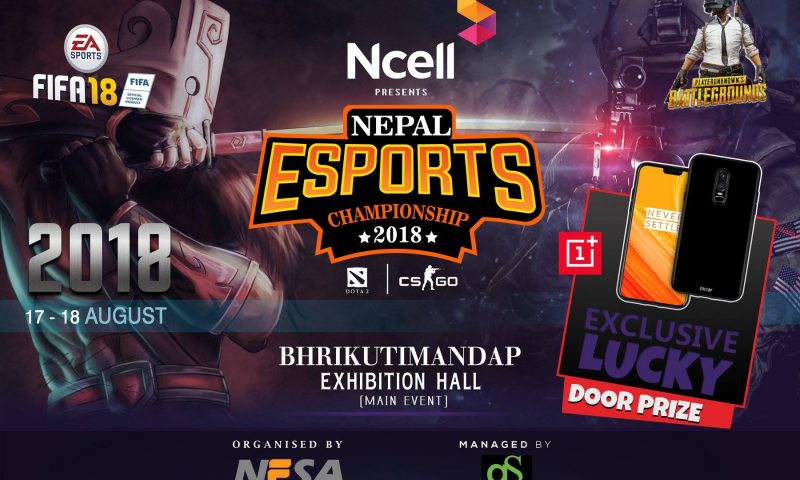 Nepal eSports Championship 2018 Kicks Off Tomorrow: Prize Pool of Rs. 4,30,000