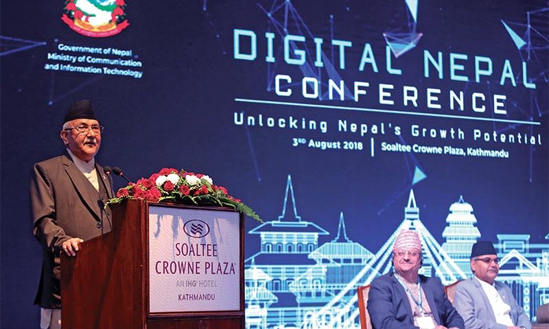 ‘Digital Nepal’ Inevitable for Prosperity, PM Says