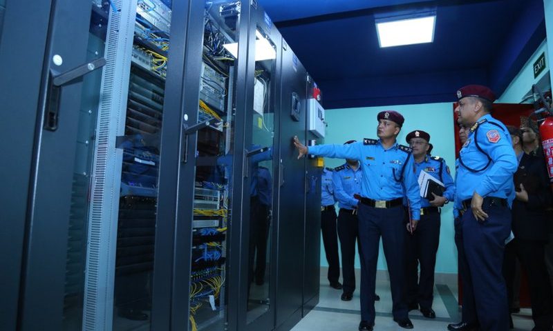 IGP Khanal Inaugurates Nepal Police Data Center