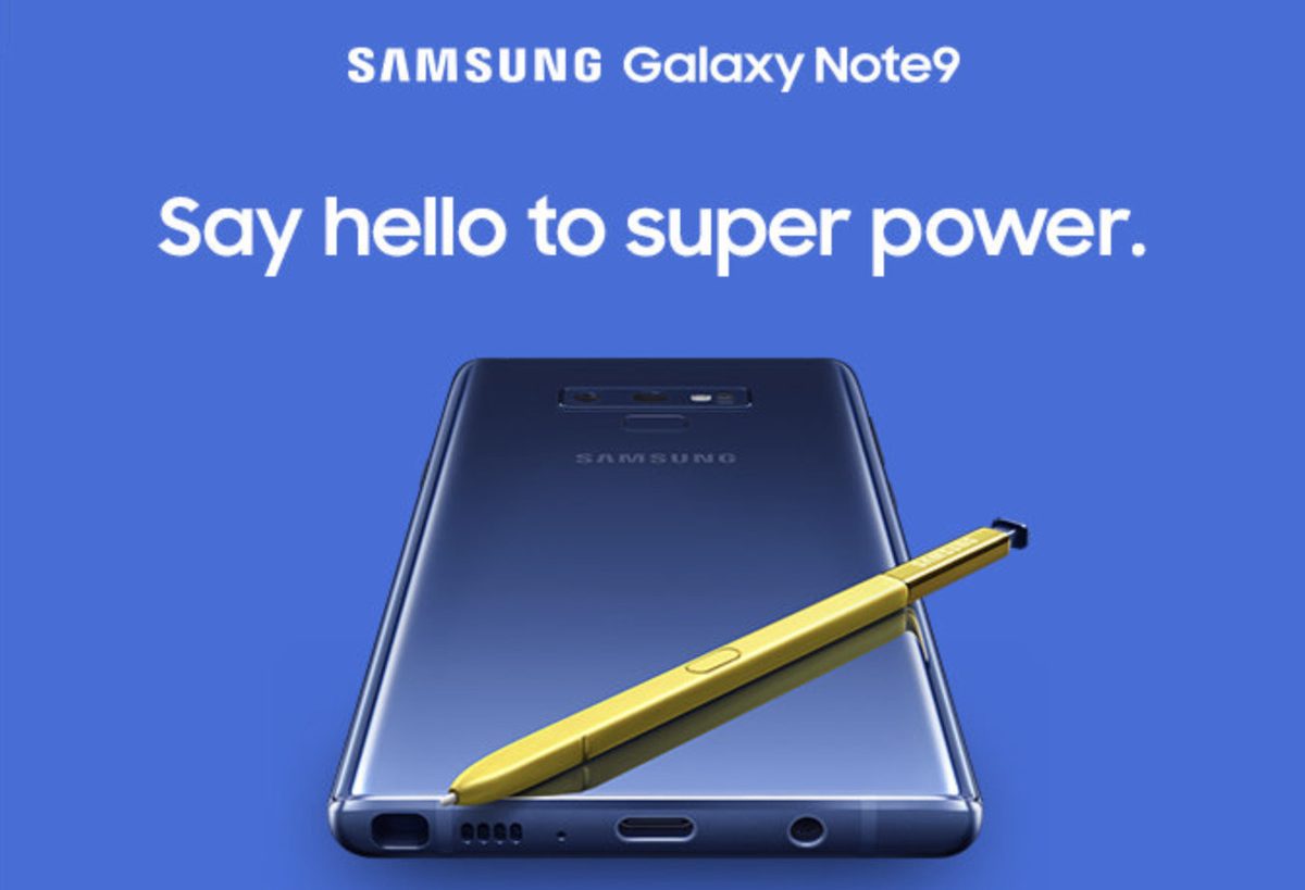 samsung galaxy note 9