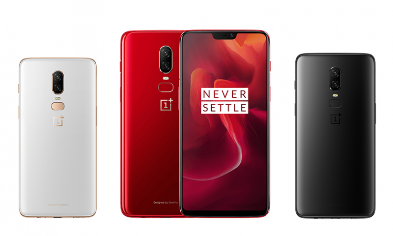 OnePlus 6 Now Available in New Colors in Nepal – Midnight Black, Red and White