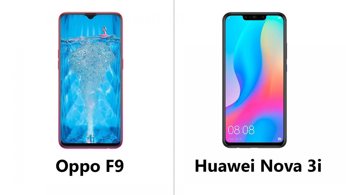 huawei nova 3i vs oppo f9