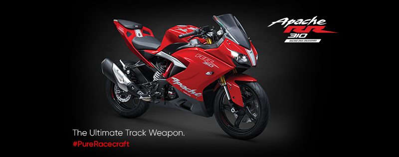 TVS Apache RR 310 With Dual Channel ABS Launched in Nepal