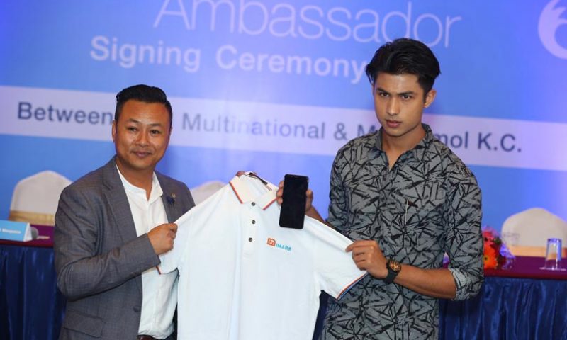 IMARS Nepal Signs Anmol K.C. as Brand Ambassador